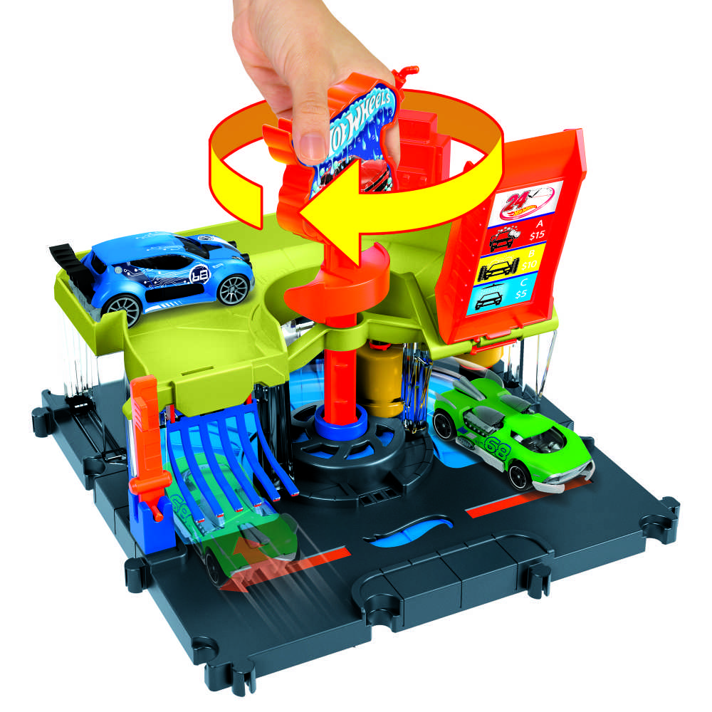Hot Wheels mietas žaidimo rinkinys „Plovykla" 2022