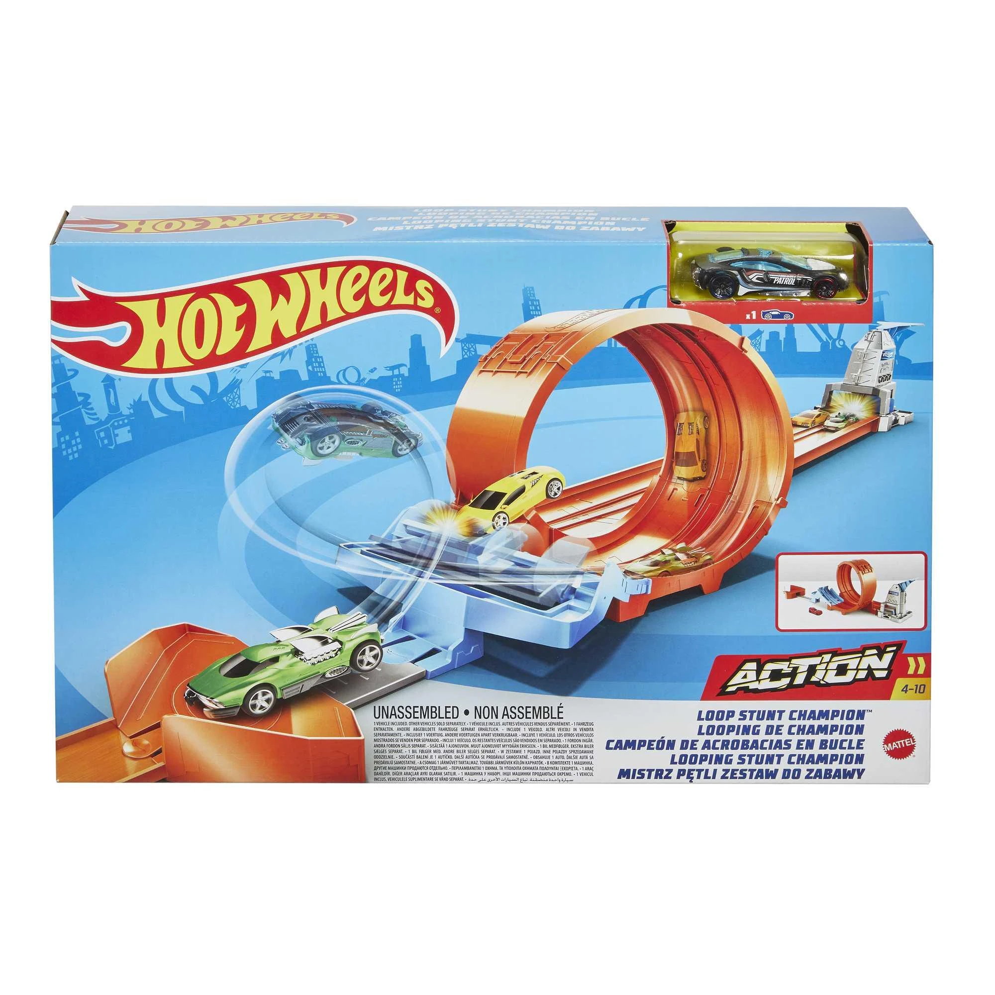 Mattel HW rinkinys „Šonaslydžio lenktynės“