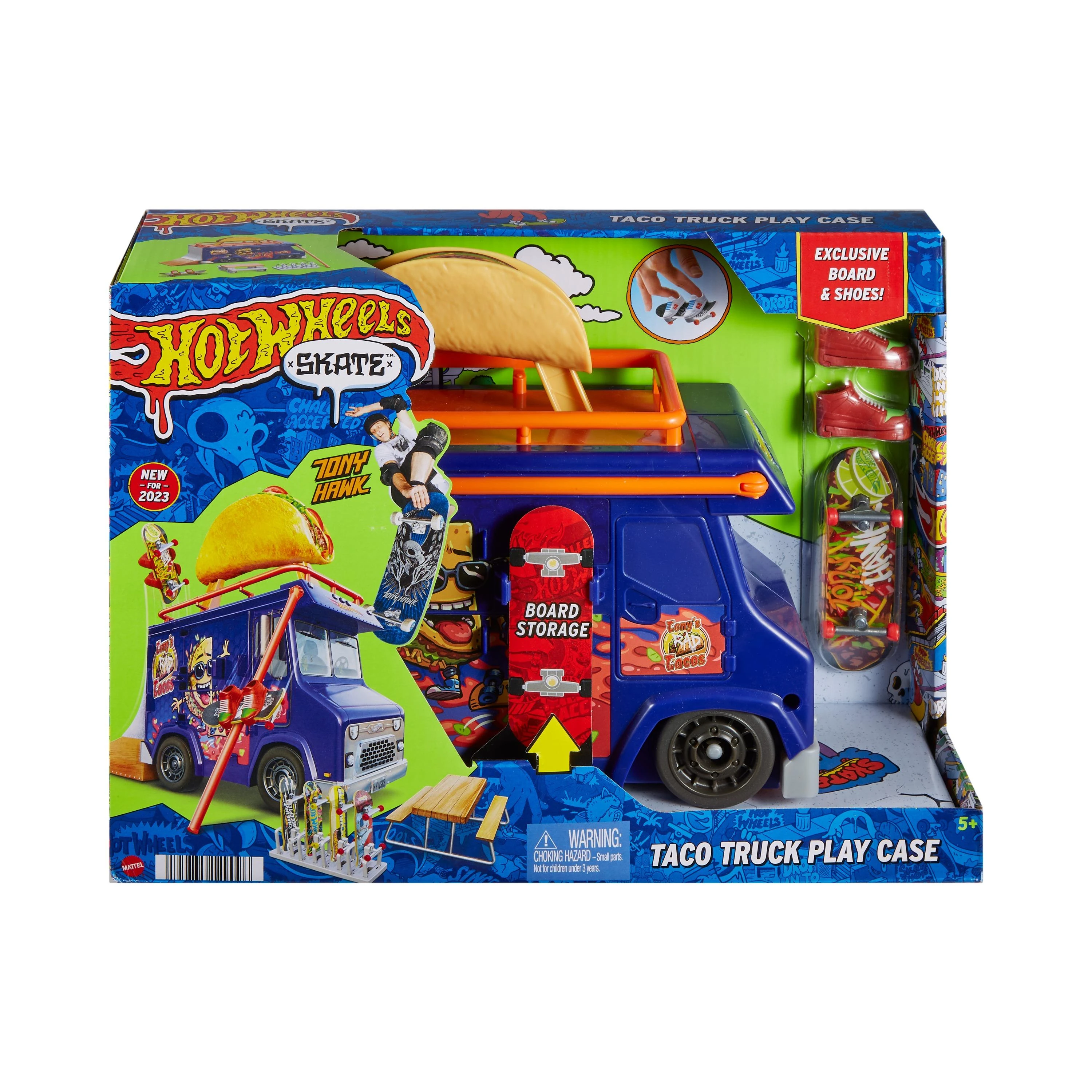 Mattel HW rinkinys „Taco riedlenčių parkas“