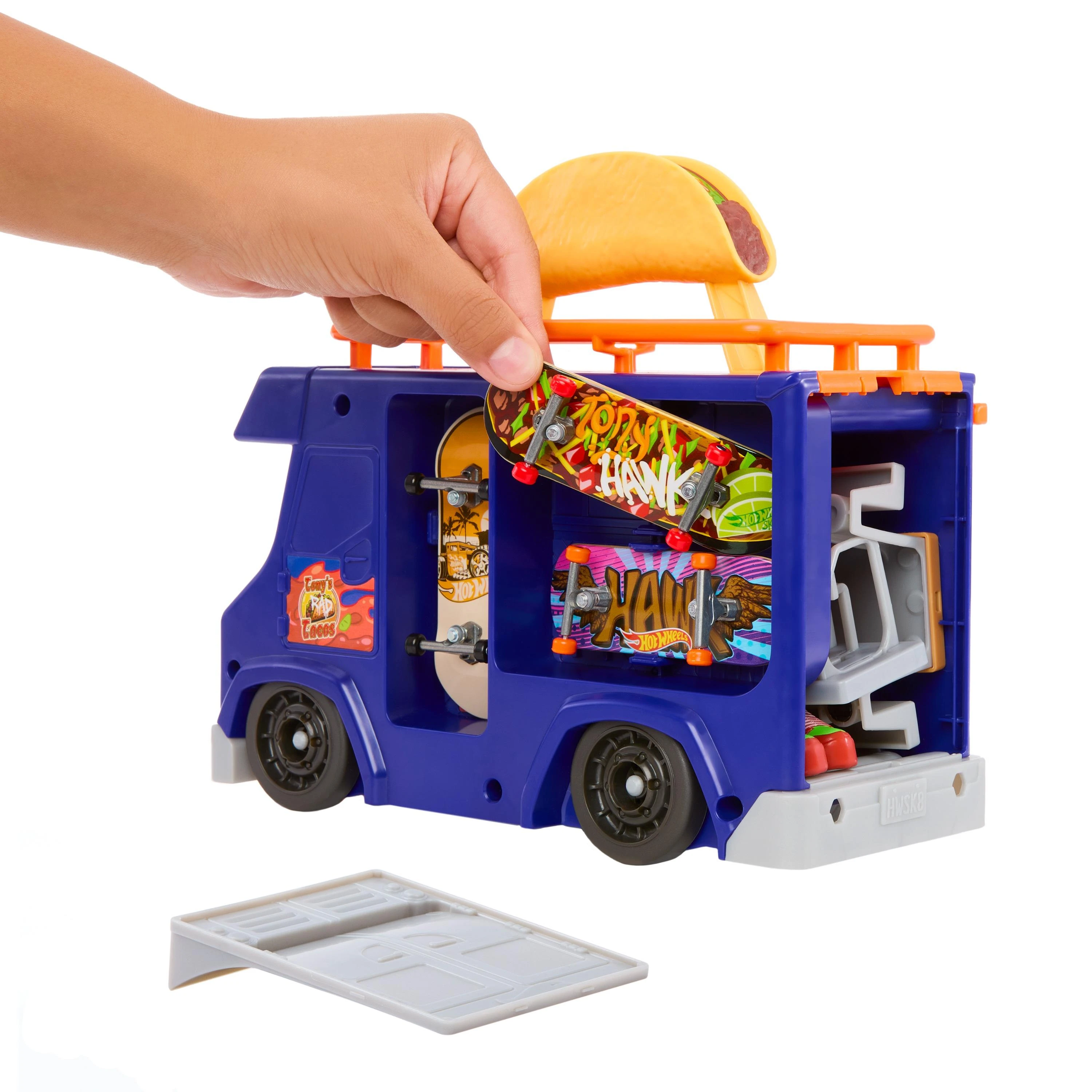 Mattel HW rinkinys „Taco riedlenčių parkas“