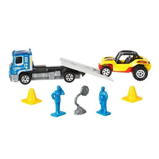 Mattel Matchbox automodeliukas su priekaba
