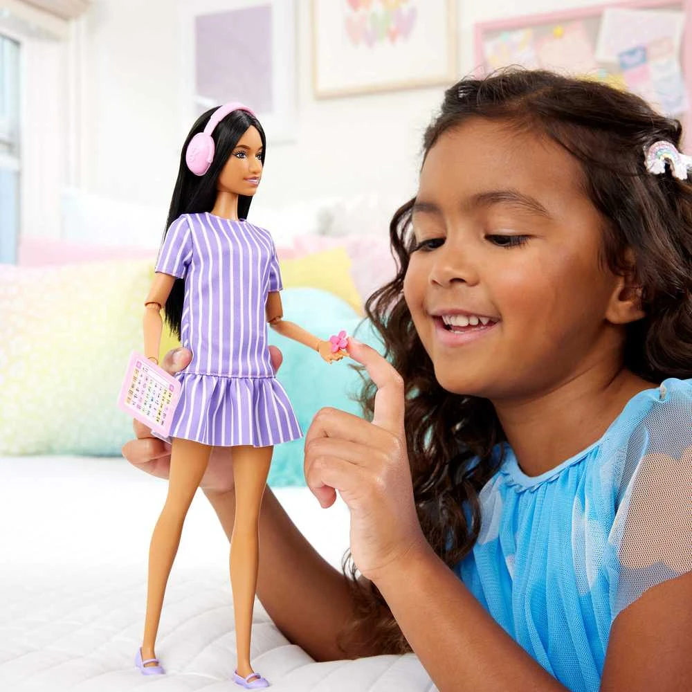 Autistiška lėlė Mattel Barbie Fashionistas #245, su aksesuarais