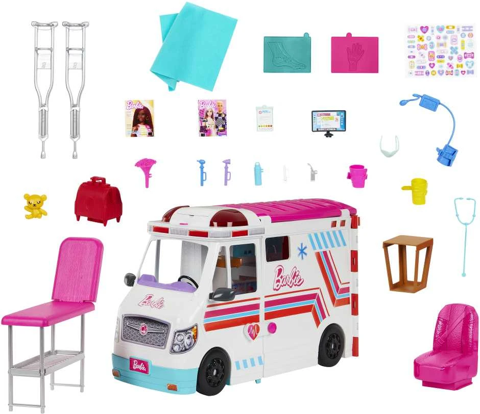 Mattel „Barbie Care Clinic“ greitosios pagalbos rinkinys