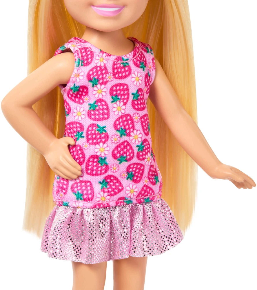 Mattel BARBIE CHELSEA lėlytė šviesiais plaukais (JJB33)