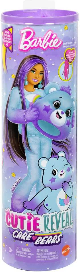 Mattel BARBIE CUTIE REVEAL CARE BEARS rinkinys – Dream Bright Bear (JFV61)