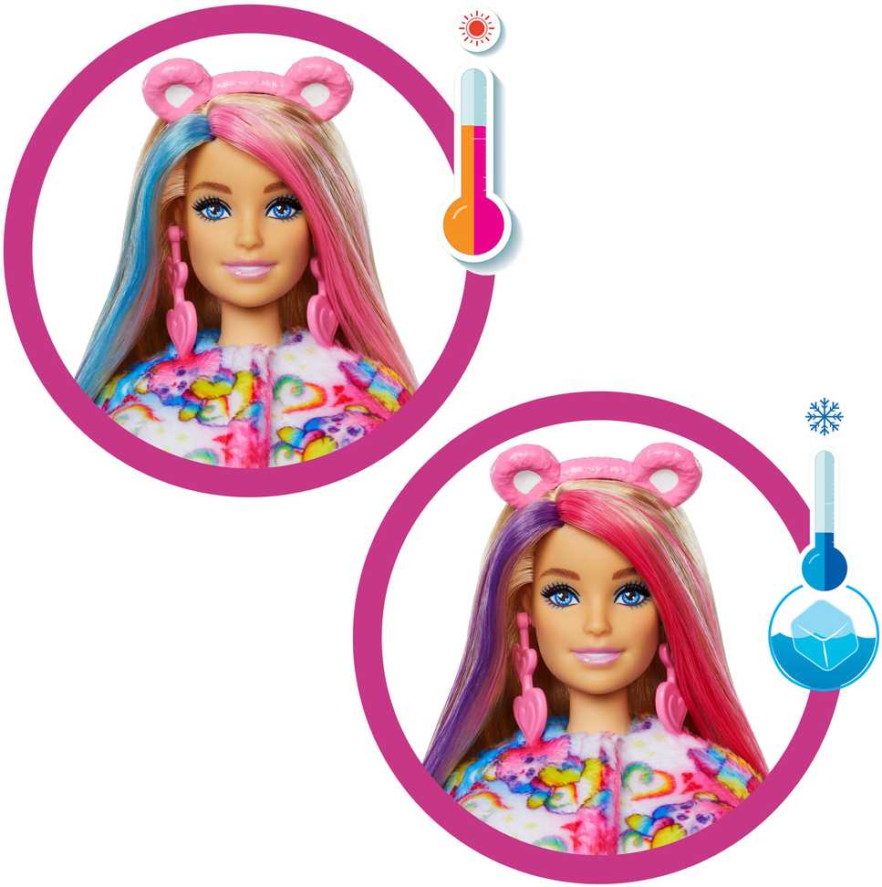 Mattel BARBIE CUTIE REVEAL CARE BEARS rinkinys – Togetherness Bear (JFV60)