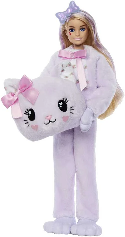 Mattel BARBIE CUTIE REVEAL CARE BEARS SWEET BOWS siurprizų rinkinys – katytė (JJP64)