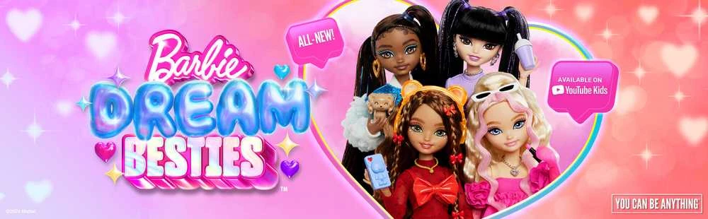 Mattel BARBIE DREAM BESTIES lėlė – Zia