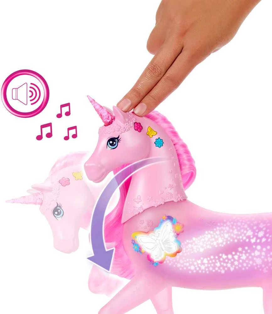 Vienaragis su garsais ir šviesomis Mattel Barbie Dreamtopia (JCP78)