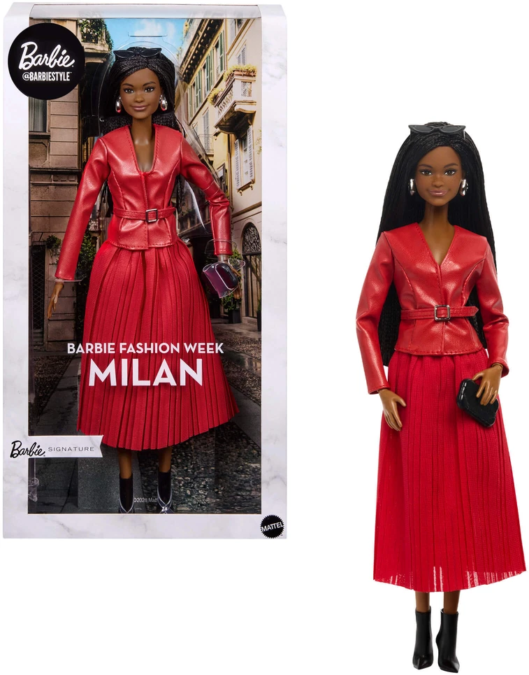 Mattel BARBIE FASHION WEEK MILAN kolekcinė lėlė (JJX31)