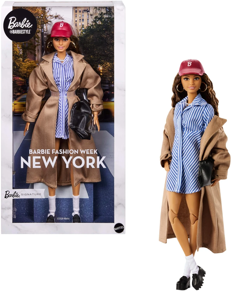 Mattel BARBIE FASHION WEEK NEW YORK kolekcinė lėlė (JJX32)