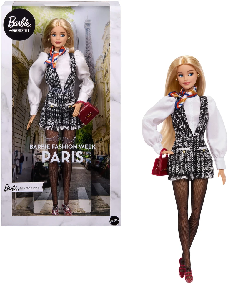 Mattel BARBIE FASHION WEEK PARIS kolekcinė lėlė (JJX30)