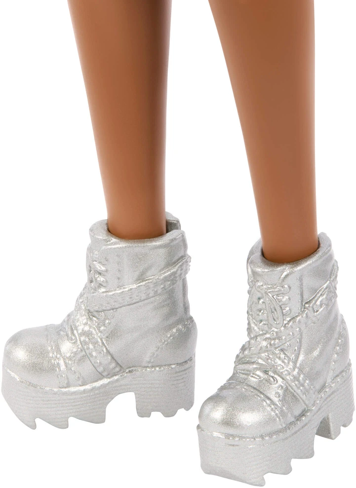 Mattel BARBIE FASHIONISTAS lėlė madistė mėlyna suknele (JJN61)
