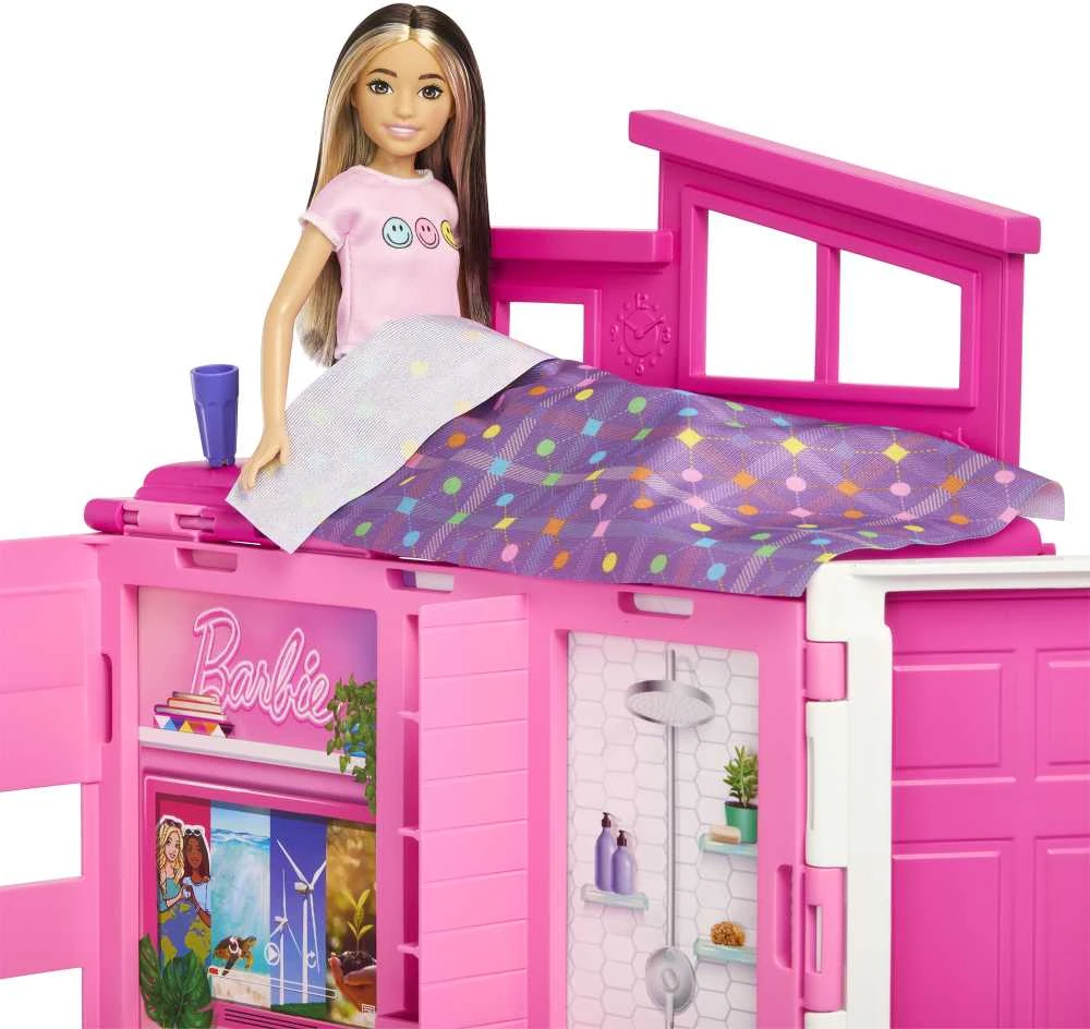 Sulankstomi lėlės namai Mattel Barbie Fashionistas (HRJ76)