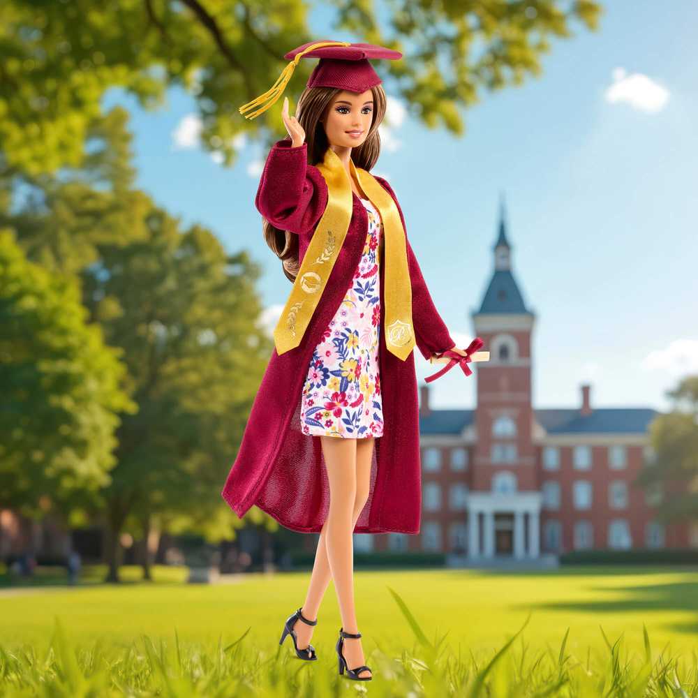 Mattel BARBIE GRAD WISHES kolekcinė absolventė lėlė (JJX81)