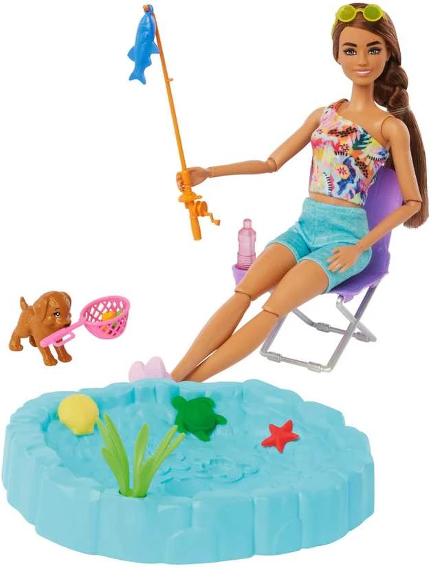 Lėlių kemperis Mattel Barbie Dreamcamper, su priedais