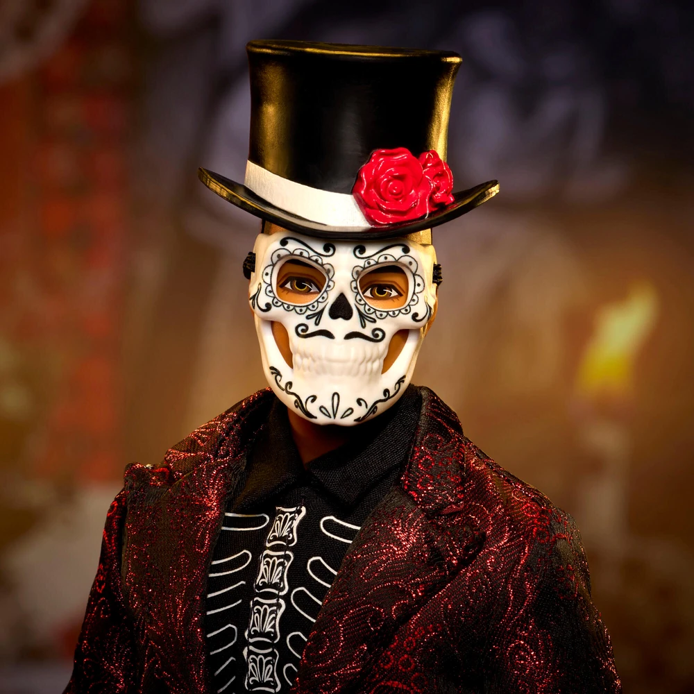 Mattel BARBIE KEN DIA DE MUERTOS kolekcinis Kenas (JJX97)