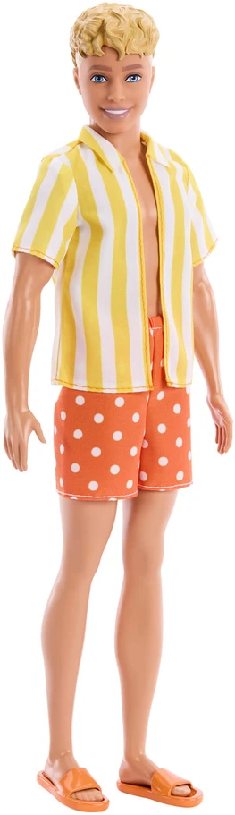 Mattel BARBIE KEN madistas dryžuotais marškiniais - Ken's 65th (JJN66)