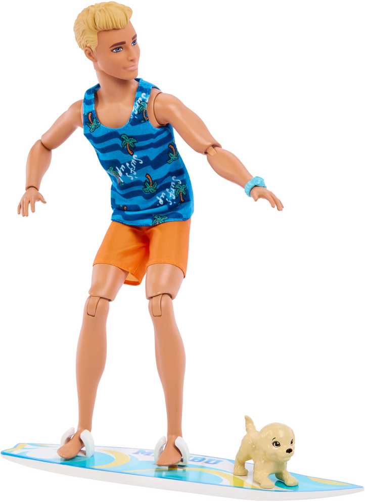 Mattel BARBIE KEN SURF DOLL lėlė (HPT50)