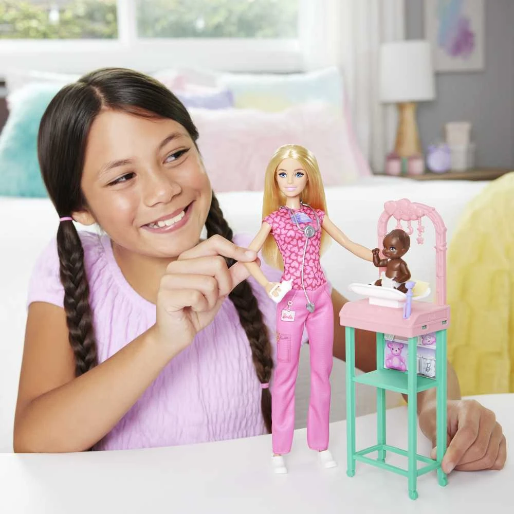 Mattel BARBIE lėlė gydytoja (JCR72)