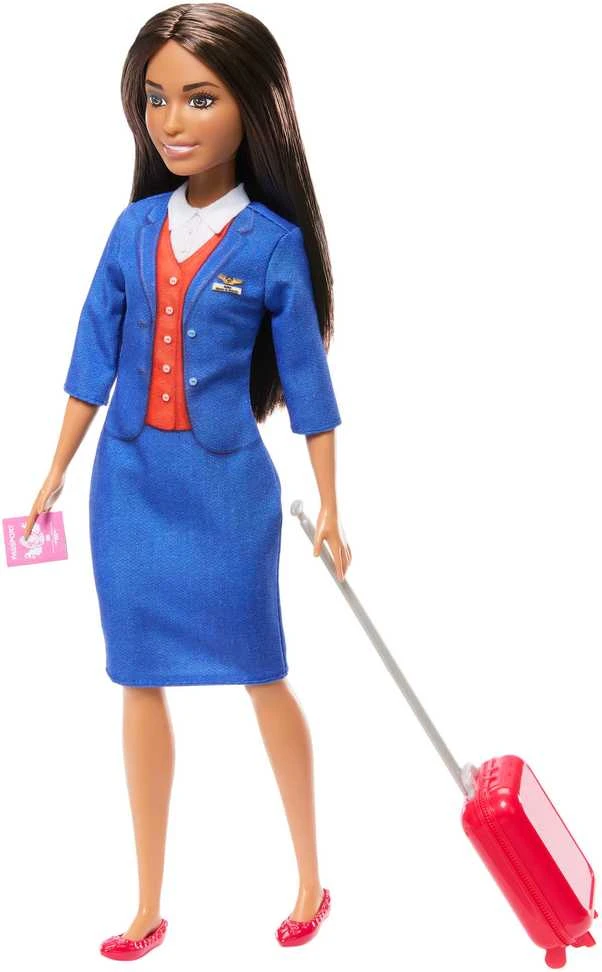Mattel BARBIE lėlė stiuardesė (HYT60)