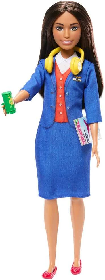 Mattel BARBIE lėlė stiuardesė (HYT60)