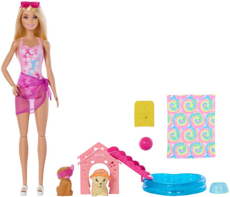 Mattel BARBIE lėlės ir gyvūnėlių rinkinys (JBF35)