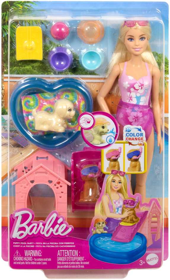 Mattel BARBIE lėlės ir gyvūnėlių rinkinys (JBF35)