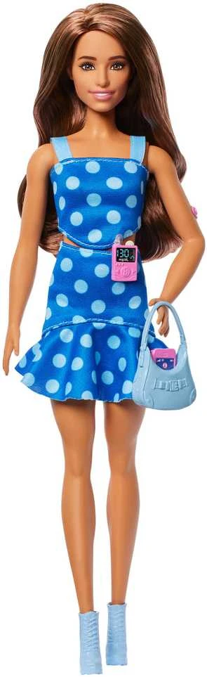 Mattel Lėlė barbė madistė su mėlyna suknele, serganti diabetu (HYT97)