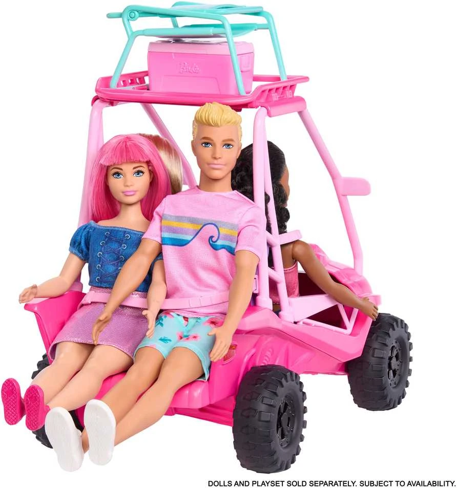 Mattel BARBIE MYSTERIES BEACH BUGGY paplūdimio automobilis (JFV68)