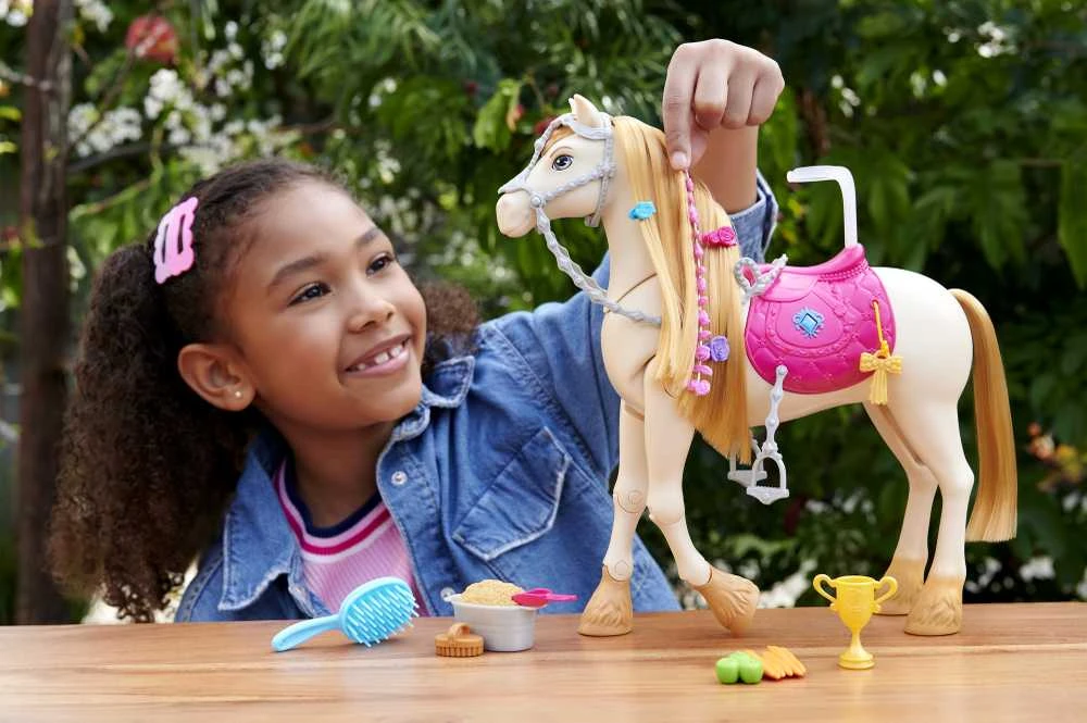 Mattel „Barbie Mysteries“ žirgo rinkinys aprašymas - Prekės nuotrauka