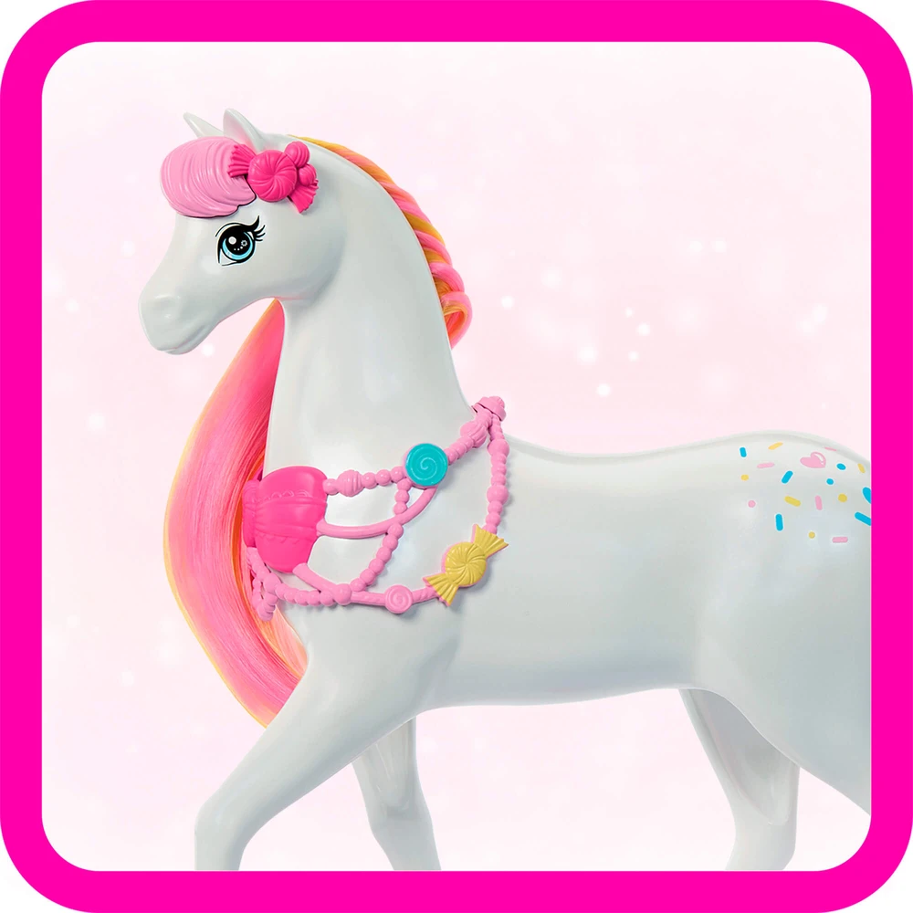 Mattel BARBIE NUTCRACKER LAND OF SWEETS žirgas - Spragtuko kolekcija (JLW55)