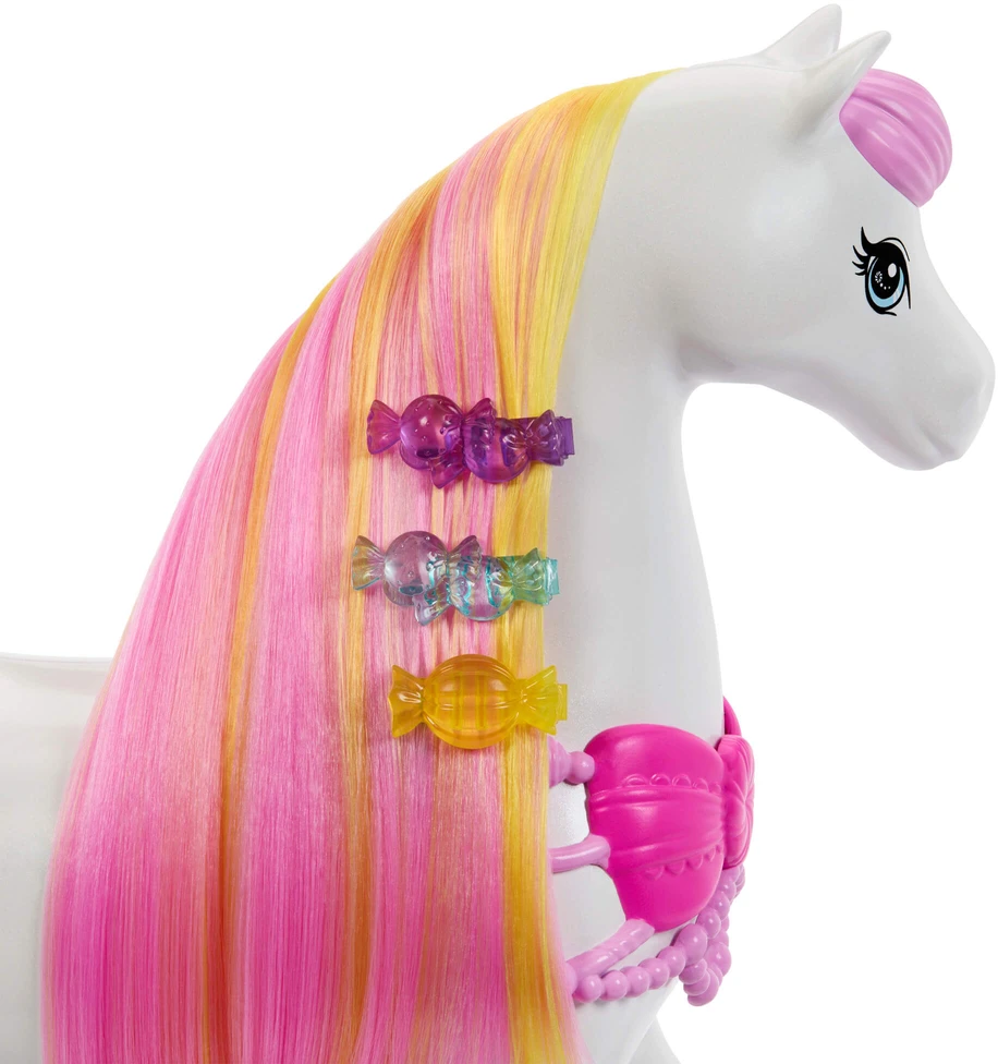 Mattel BARBIE NUTCRACKER LAND OF SWEETS žirgas - Spragtuko kolekcija (JLW55)