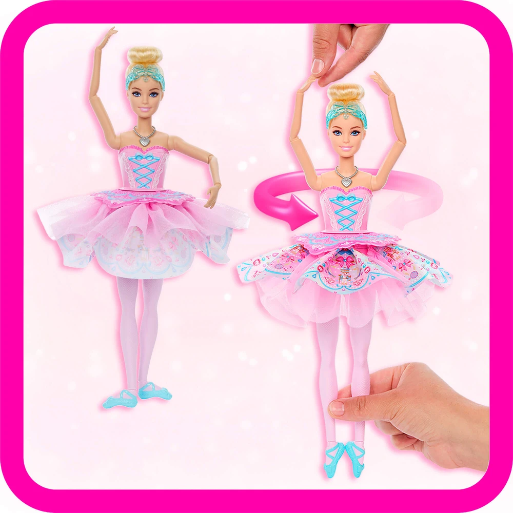 Mattel BARBIE NUTCRACKER lėlė Klara - Spragtuko kolekcija (JLW53)
