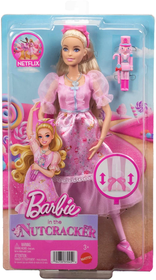 Mattel BARBIE NUTCRACKER lėlė Klara - Spragtuko kolekcija (JLW51)