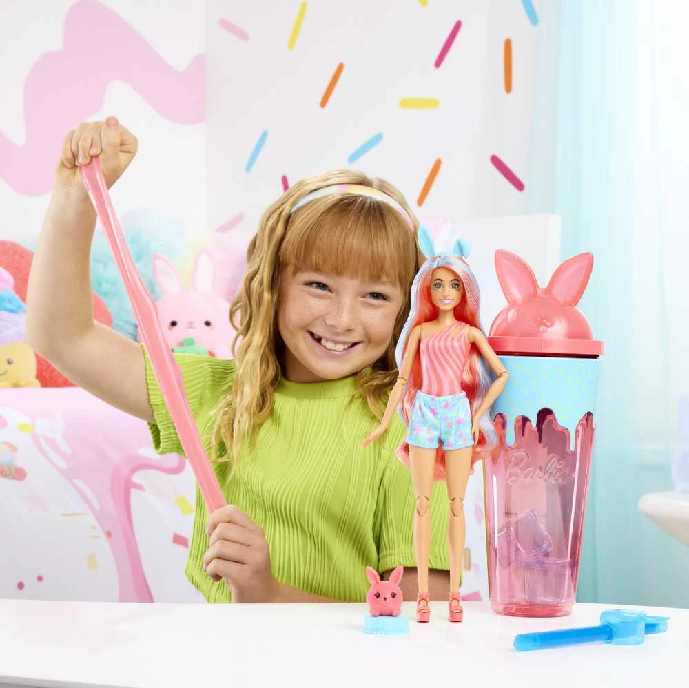 Mattel BARBIE POP REVEAL ANIMAL PARTY siurprizų rinkinys - kiškutė (JCN87)