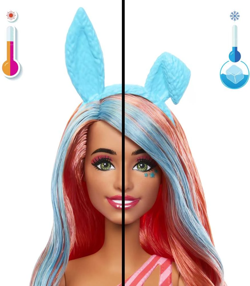 Mattel BARBIE POP REVEAL ANIMAL PARTY siurprizų rinkinys - kiškutė (JCN87)