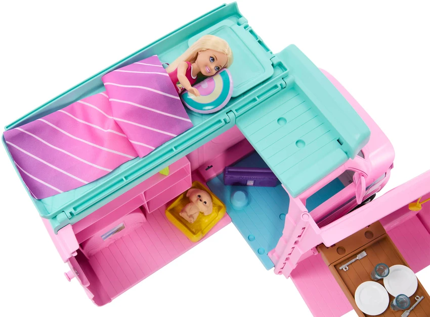 Mattel BARBIE ROAD TRIP kemperis (JMK45)