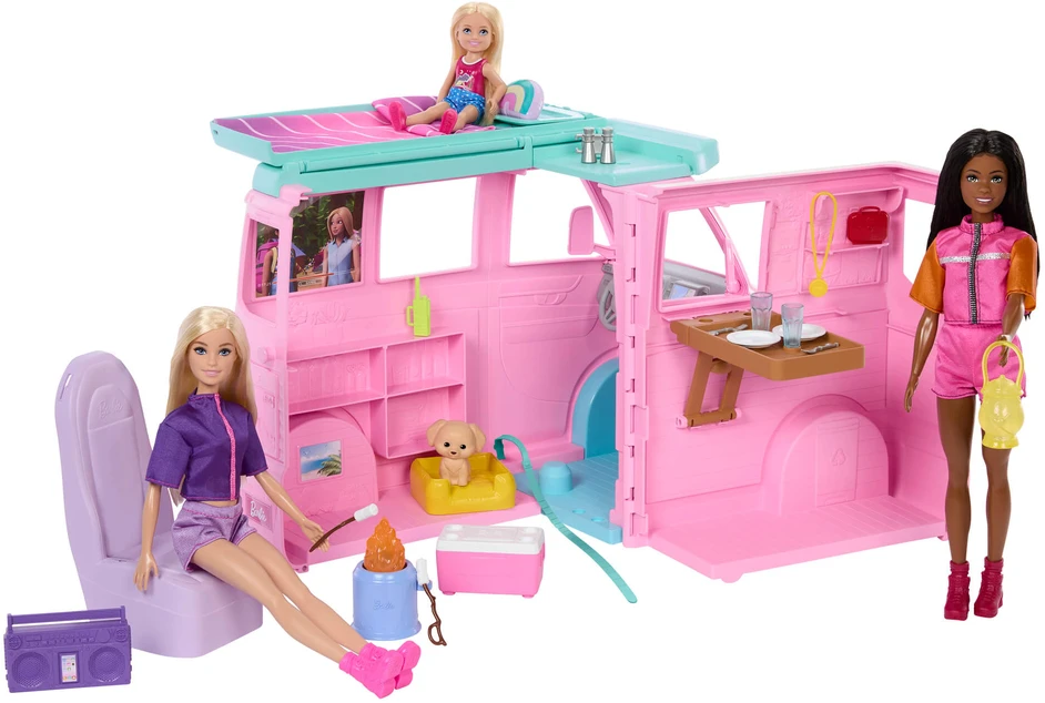 Mattel BARBIE ROAD TRIP kemperis (JMK45)