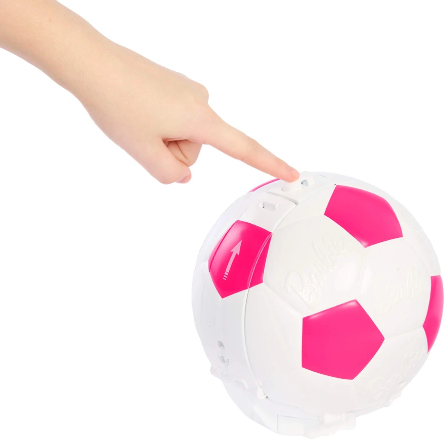 Mattel Lėlė Barbie futbolininkė su kamuoliu