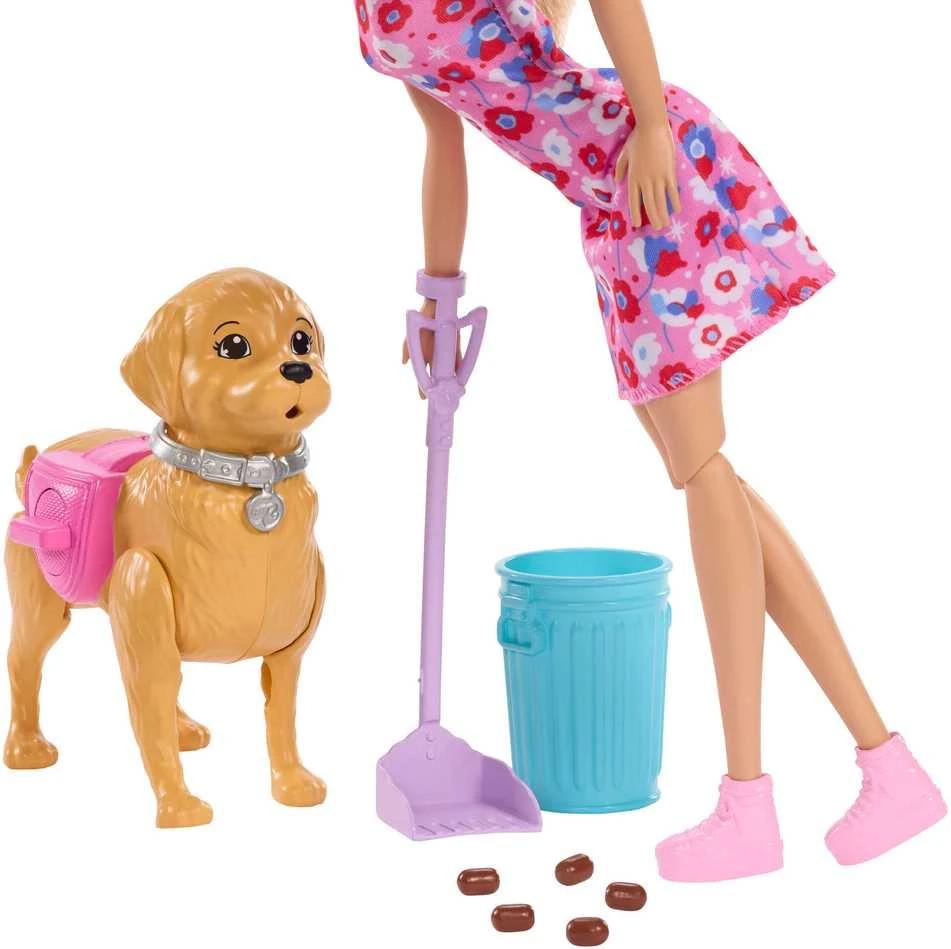 Mattel BARBIE WALK AND POTTY lėlės rinkinys (JJB46)