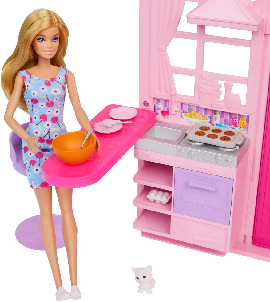 Mattel BARBIE WEEKEND ESCAPE išskleidžiamas namas (JMD27)