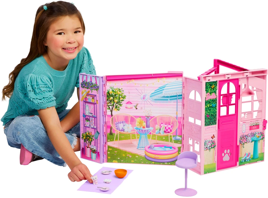 Mattel BARBIE WEEKEND ESCAPE išskleidžiamas namas (JMD27)
