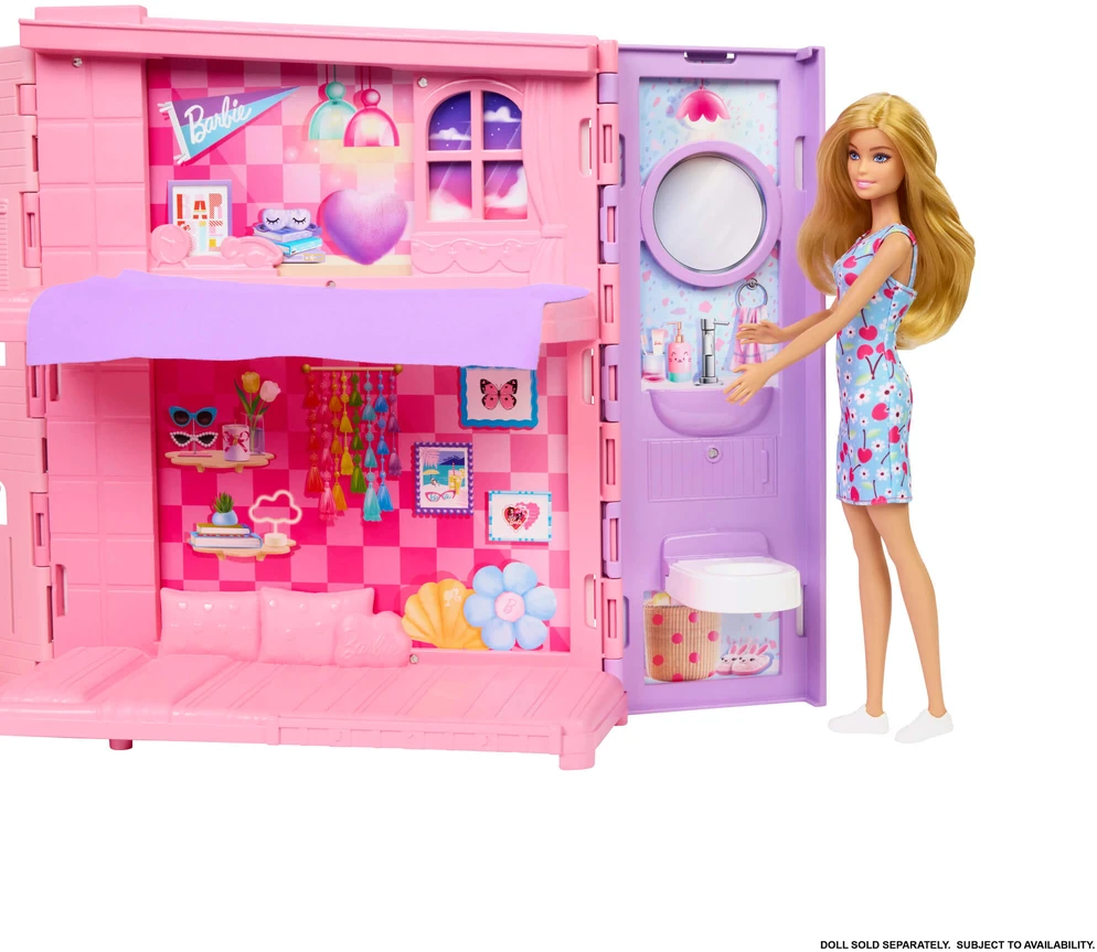 Mattel BARBIE WEEKEND ESCAPE išskleidžiamas namas (JMD27)