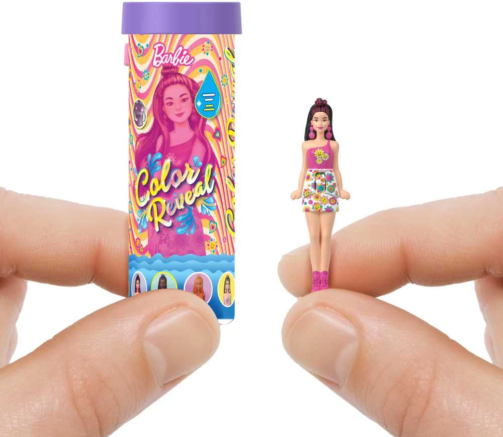 Mattel BARBIELAND COLOR REVEAL mini siurprizas - vaivorykštės serija (JCR08)
