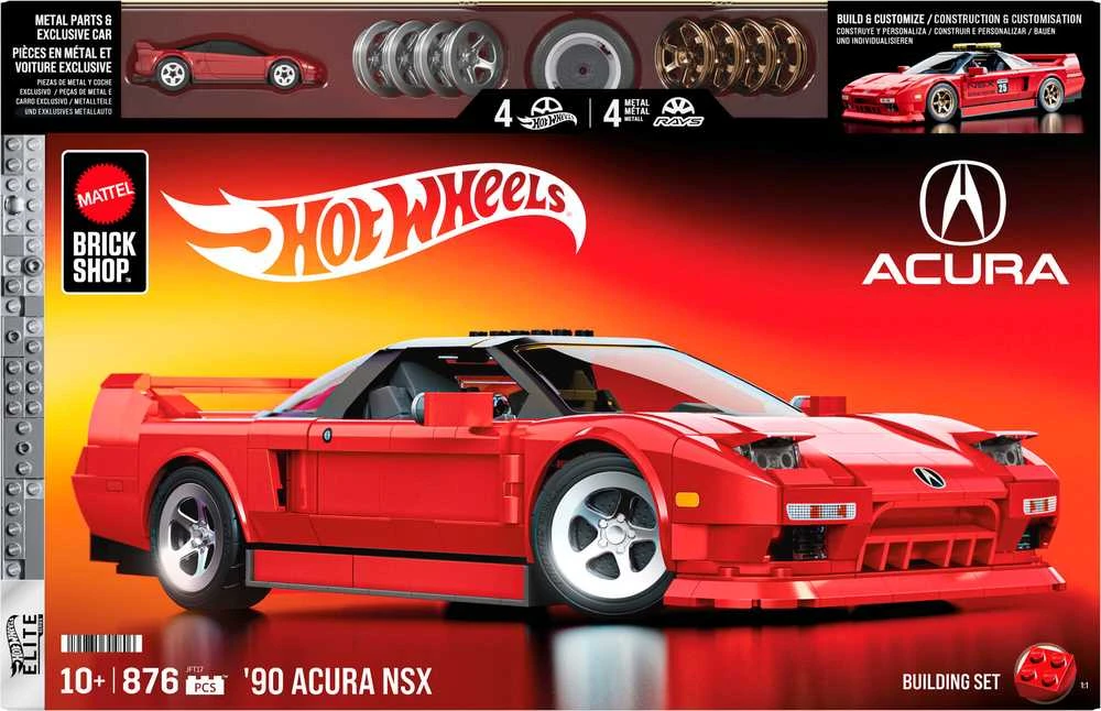 MATTEL BRICK SHOP HOT WHEELS konstruktorius – Elite Acura (JFT17