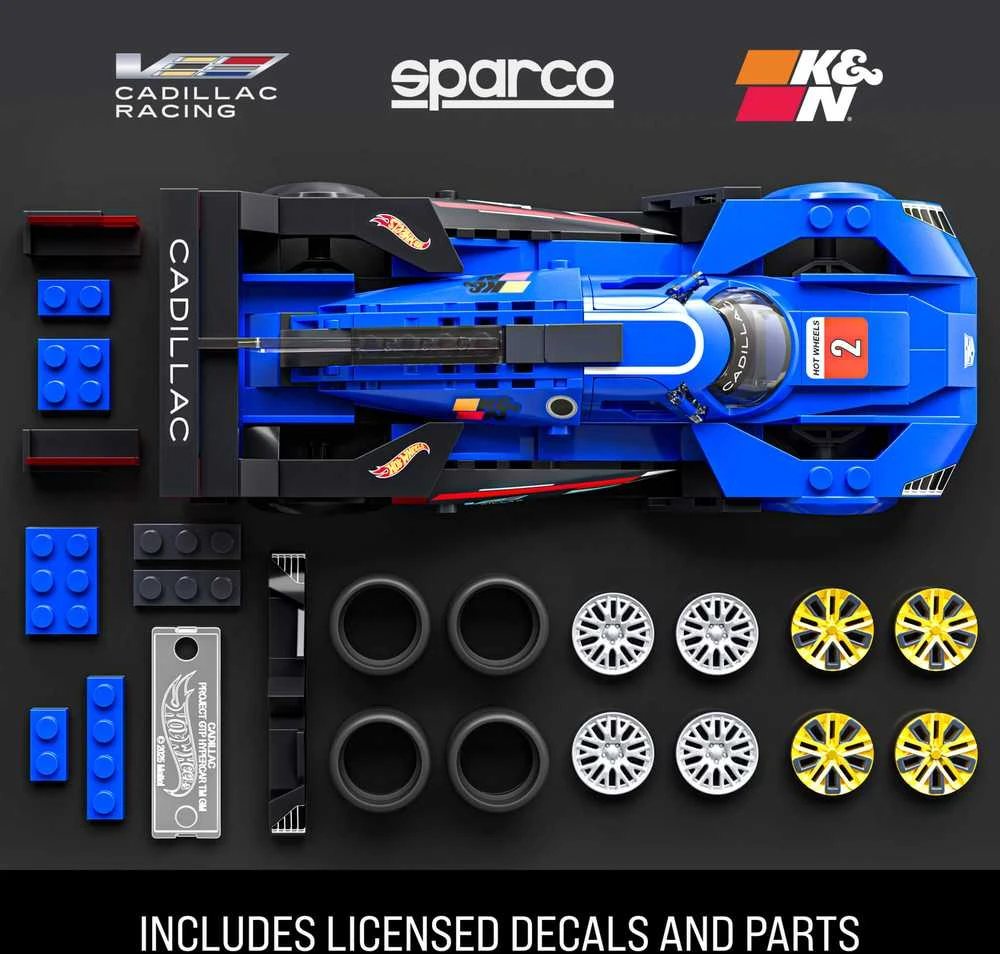 MATTEL BRICK SHOP HOT WHEELS konstruktorius – Speed Cadillac (JFR89)