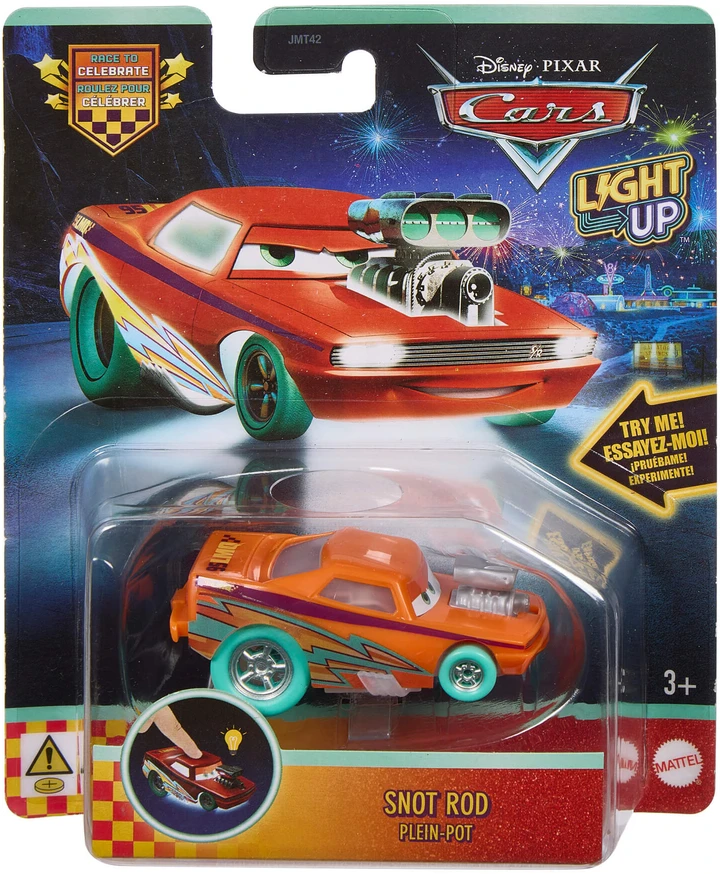 Mattel CARS šviečiantis automodeliukas (JMT42)