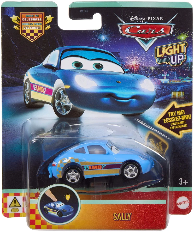 Mattel CARS šviečiantis automodeliukas (JMT42)
