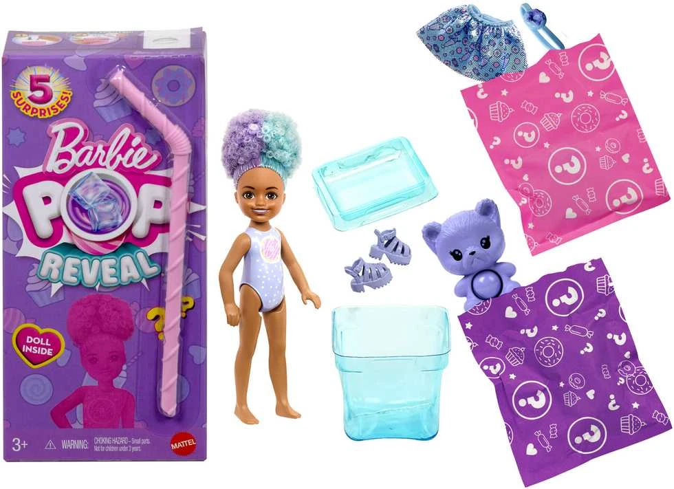 Mattel CHELSEA POP REVEAL rinkinys – Sweet Tears serija (JFY01)